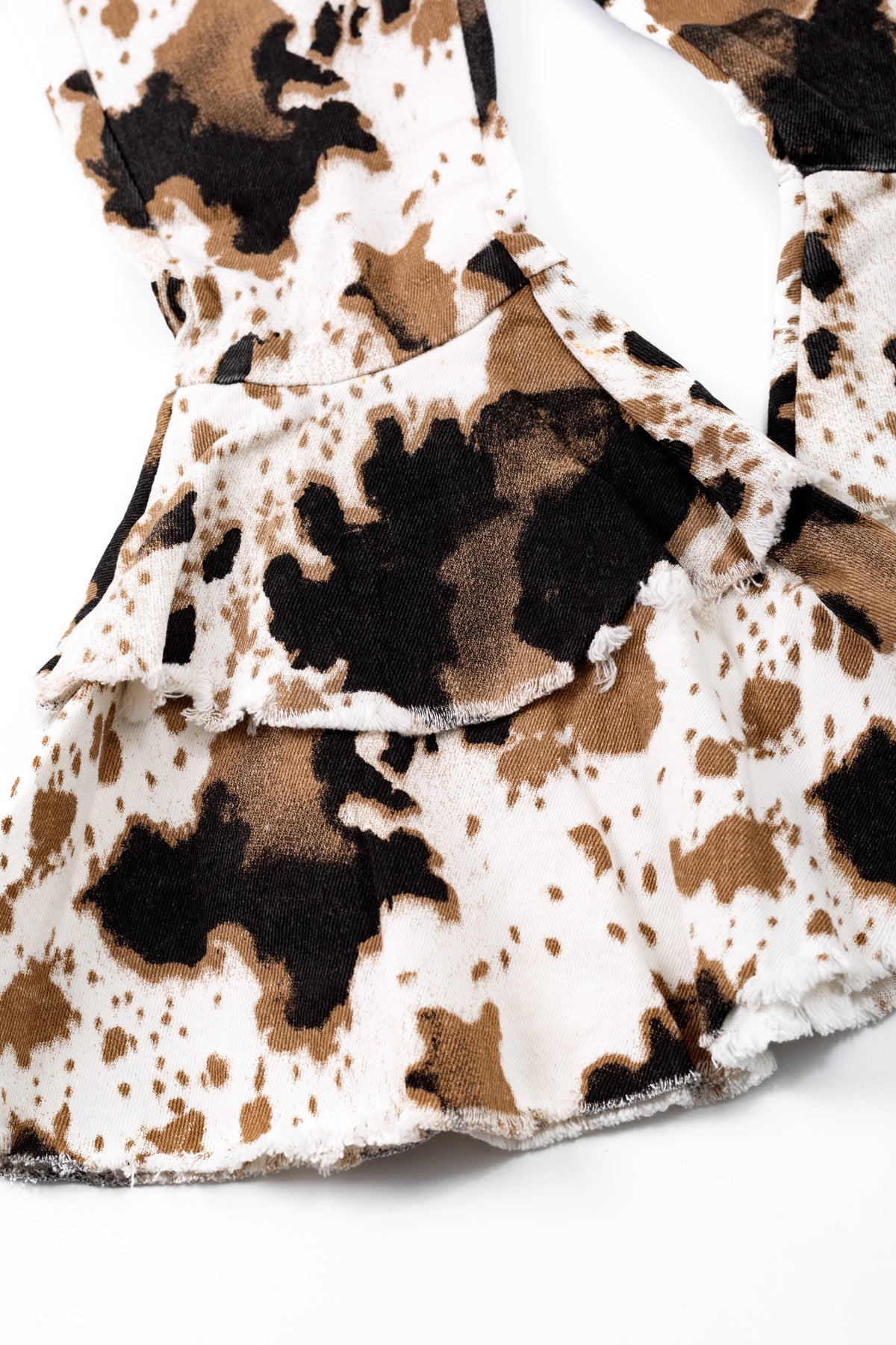 Cowhide Denim Flares: 2t