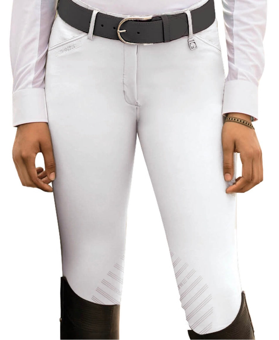 CLOSEOUT NWT Romfh Knee Patch GABRIELLA Breeches Silicone Low Rise