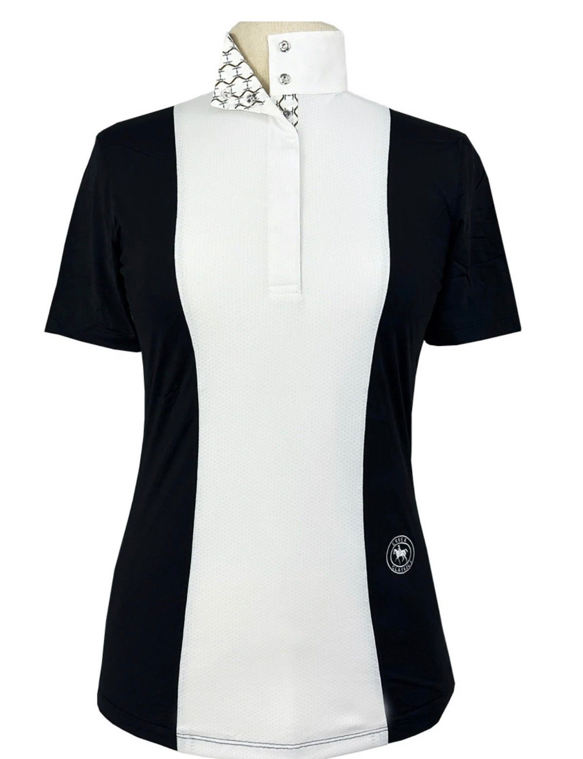 Essex Classics Ladies Luna II Short Sleeve Reins & Bits Performance Show Shirt
