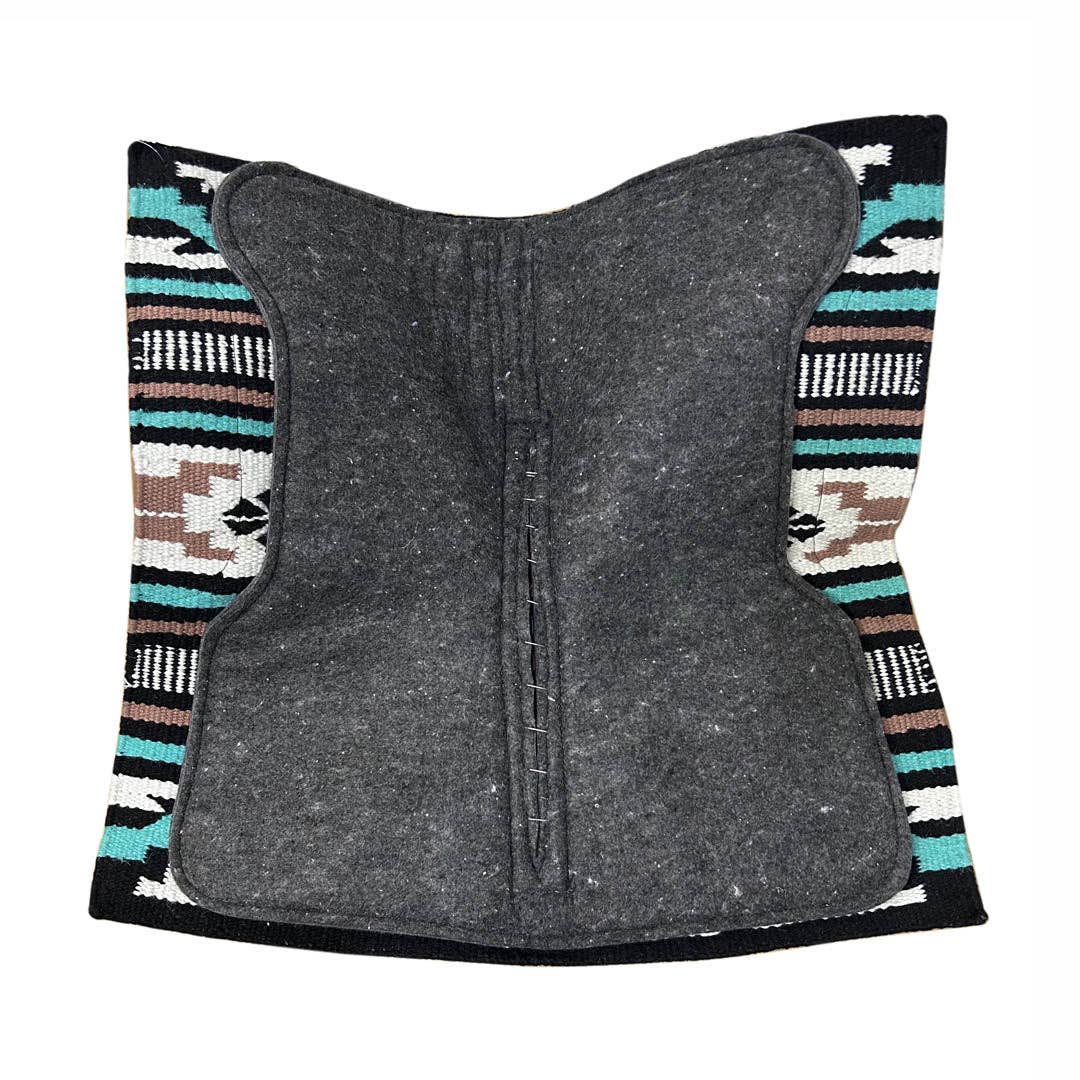 TuffRider Single Weave Western Saddle Pad-U001-34" X 36": Multi-001 / 34" X 36"
