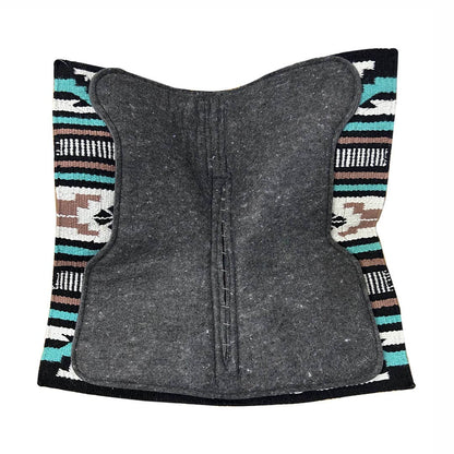 TuffRider Single Weave Western Saddle Pad-U001-34" X 36": Multi-001 / 34" X 36"