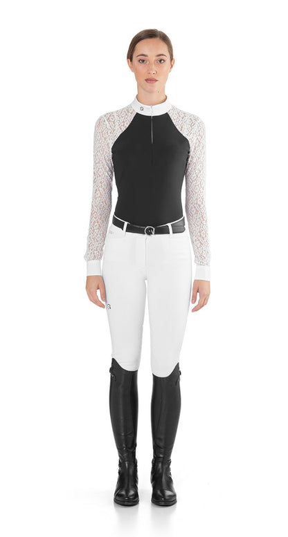Ego 7 Show Shirt Florentine Long Sleeve in Black