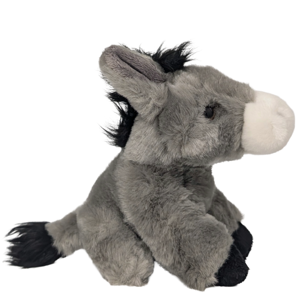 Canned Donkey | Stuffed Animal Zoo Plush w/Jokes | Gift: Regular Lid