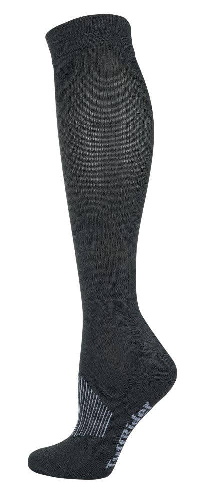 TuffRider EquiCool Western Boot Socks: Black