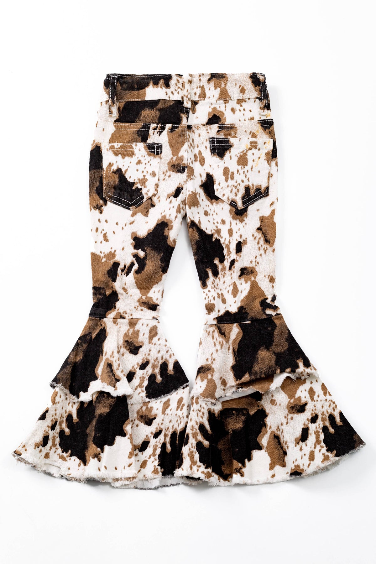 Cowhide Denim Flares: 2t