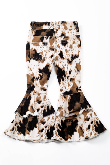 Cowhide Denim Flares: 2t