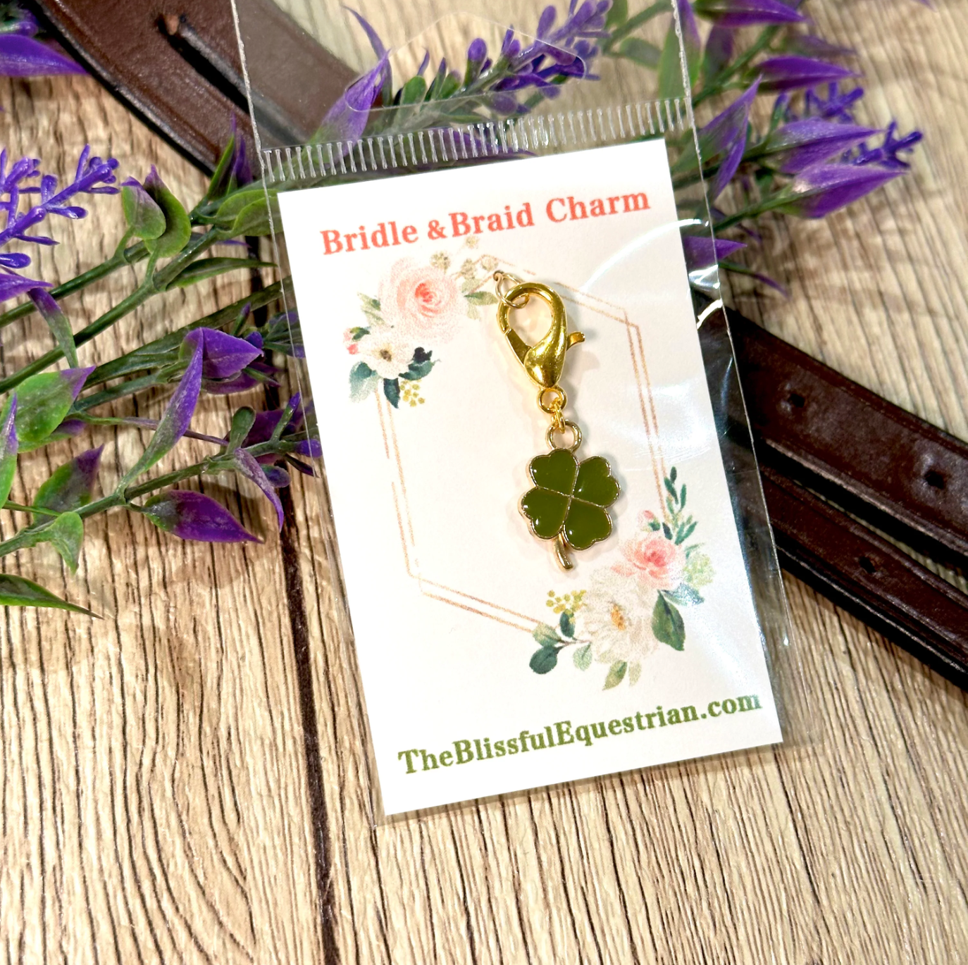 Bridle Braid Charms: Coffee