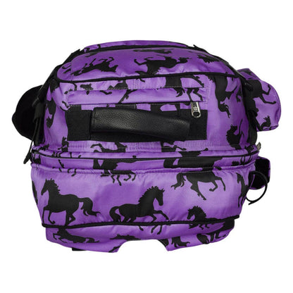 AWST Int'l Lila Equestrian Backpack: Turquoise / STD