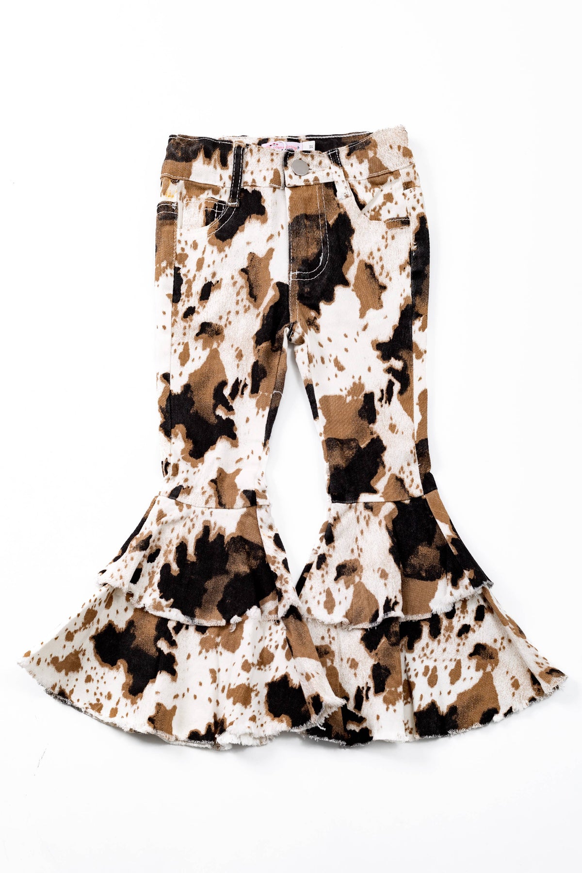 Cowhide Denim Flares: 2t