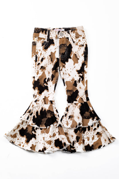 Cowhide Denim Flares: 2t