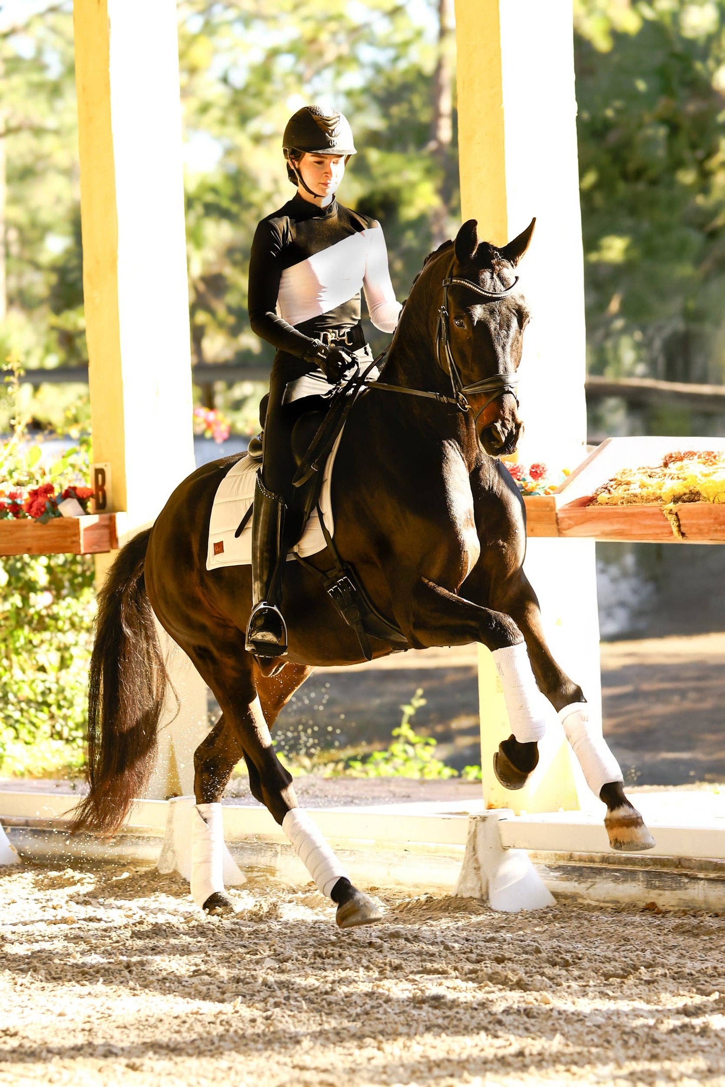 Soft White Dressage Pad