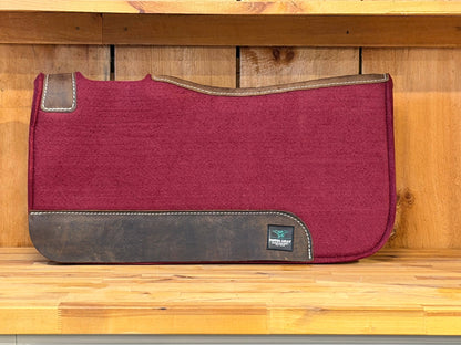 PLR Saddle Pads : Wine
