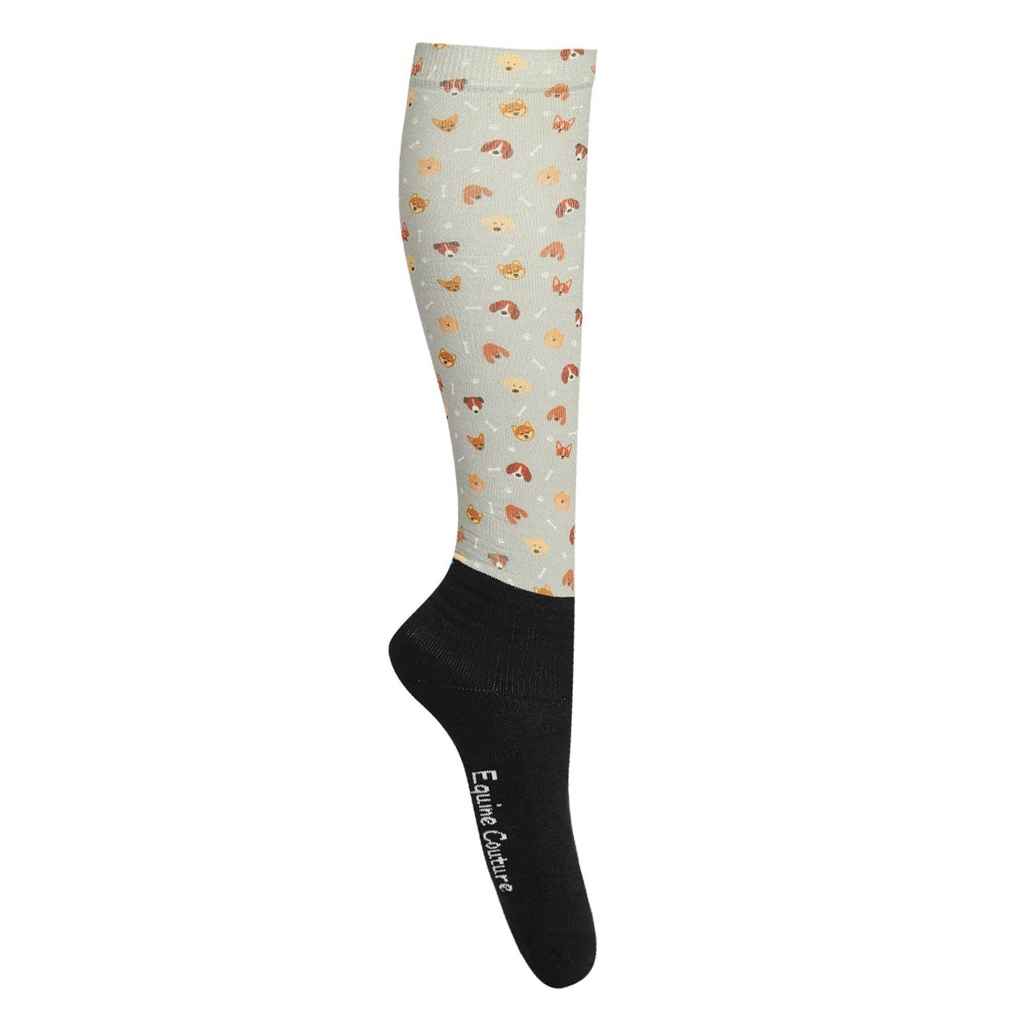 Equine Couture OTC Boot Socks: Cheeky Giraffe