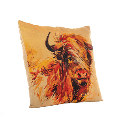 Bull Pillow Covers