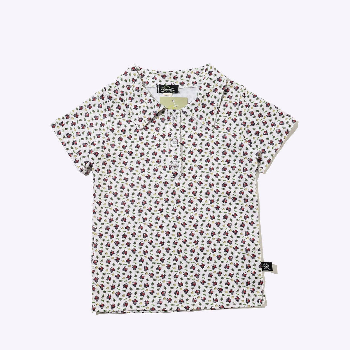 Corn Field Boy Collar Shirt: 7/8 YRS