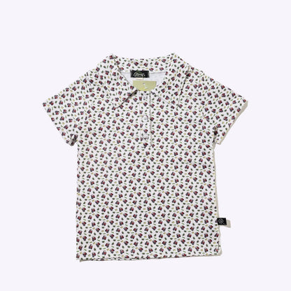 Corn Field Boy Collar Shirt: 7/8 YRS