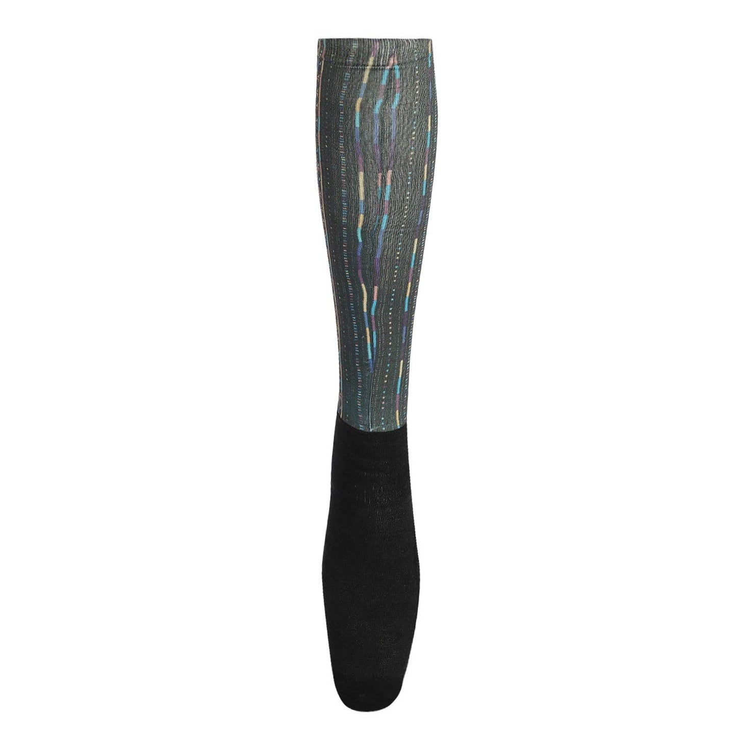Equine Couture OTC Boot Socks: Sunset Aztec