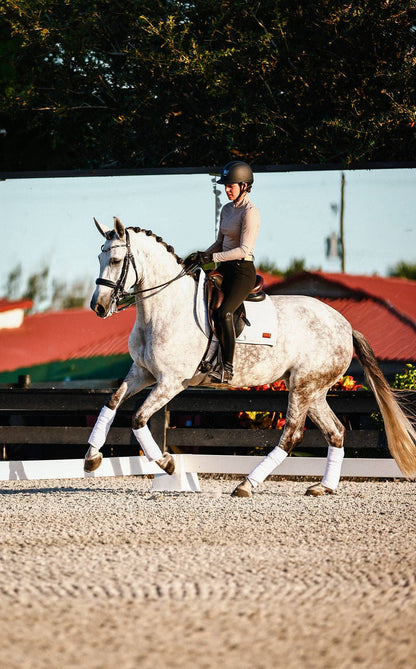 Soft White Dressage Pad