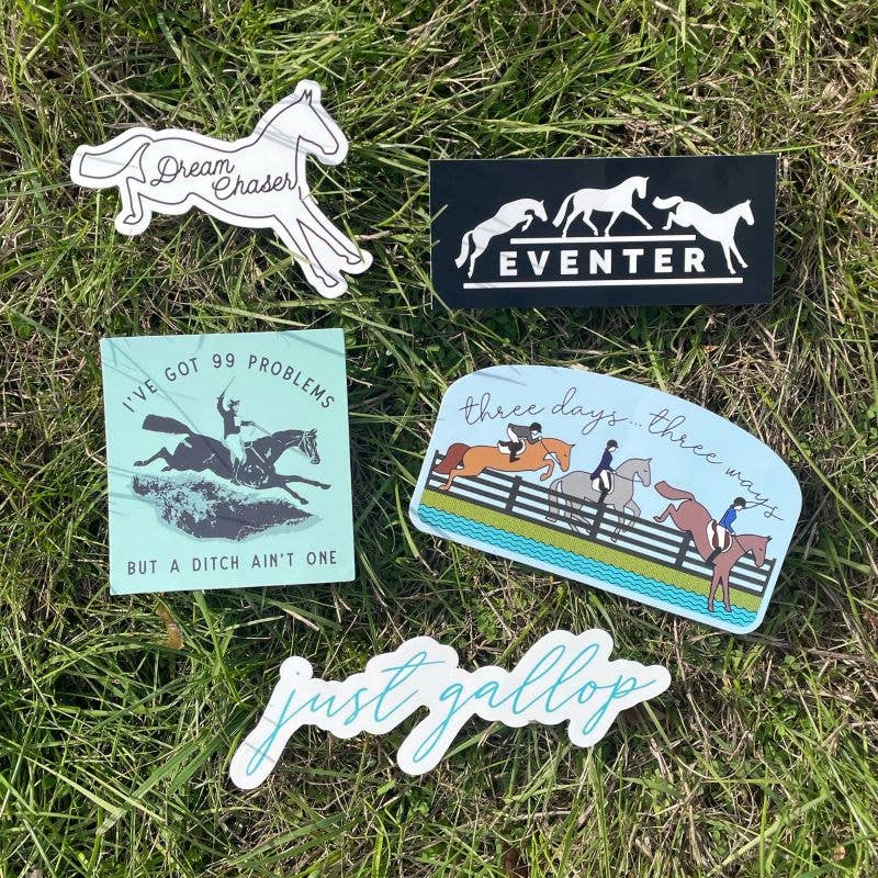 Dapplebay Eventing Sticker Pack: Multi