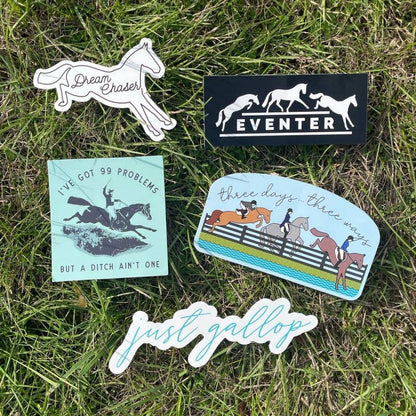 Dapplebay Eventing Sticker Pack: Multi