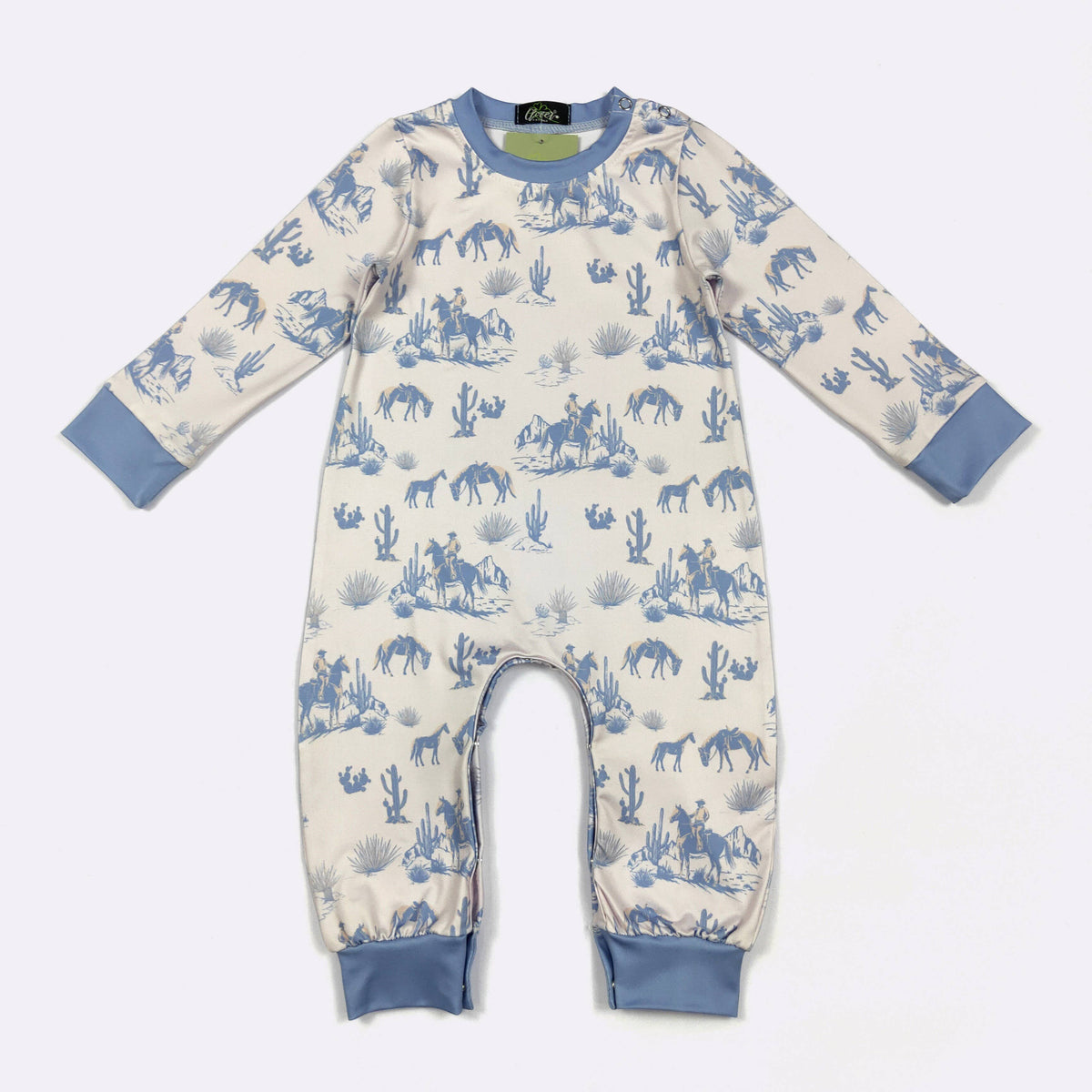Blue Canyon Boy Romper: 12/24 mo