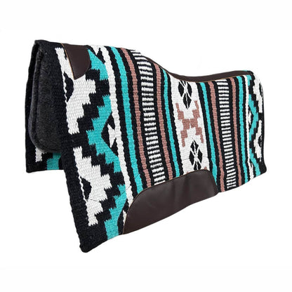 TuffRider Single Weave Western Saddle Pad-U001-34" X 36": Multi-001 / 34" X 36"