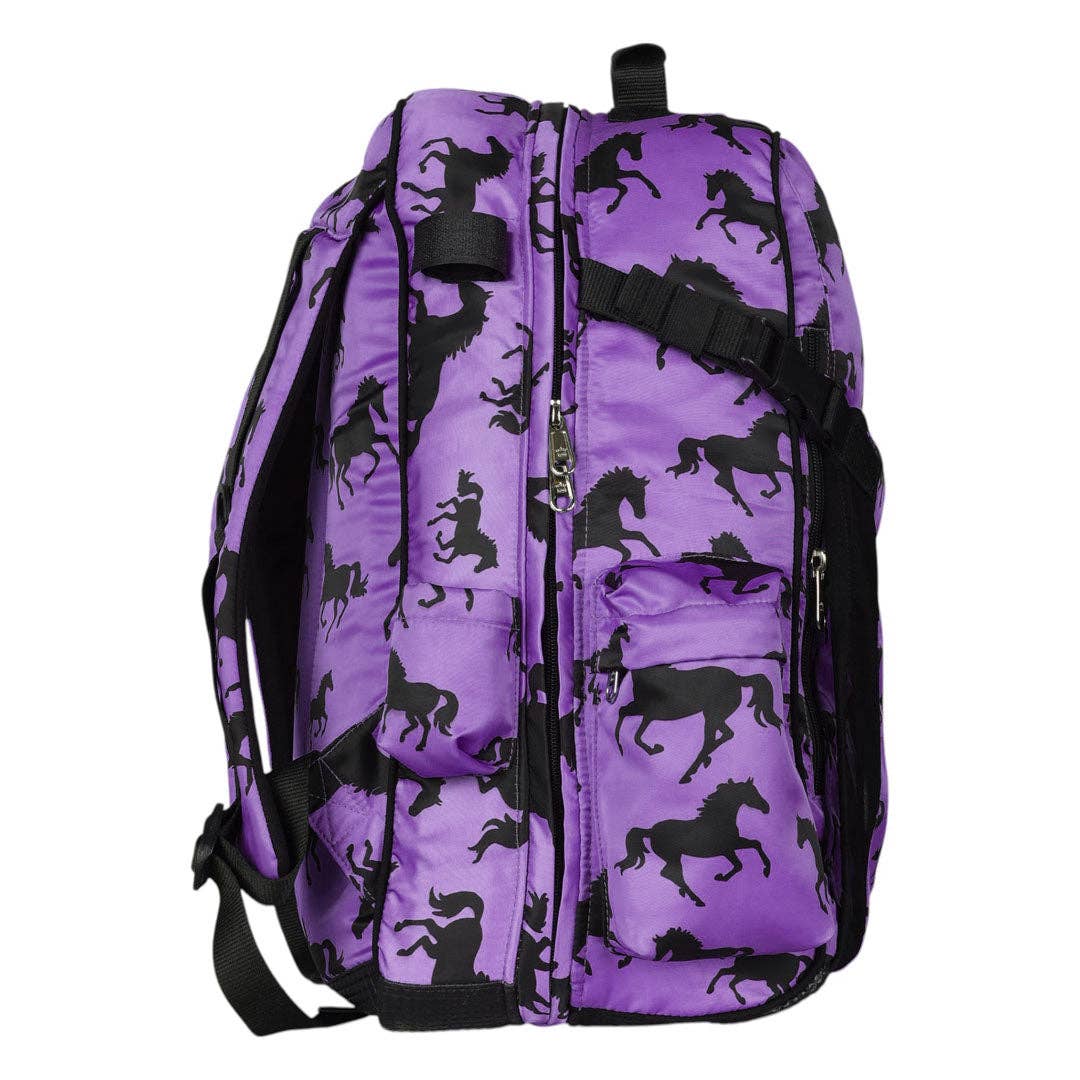 AWST Int'l Lila Equestrian Backpack: Turquoise / STD
