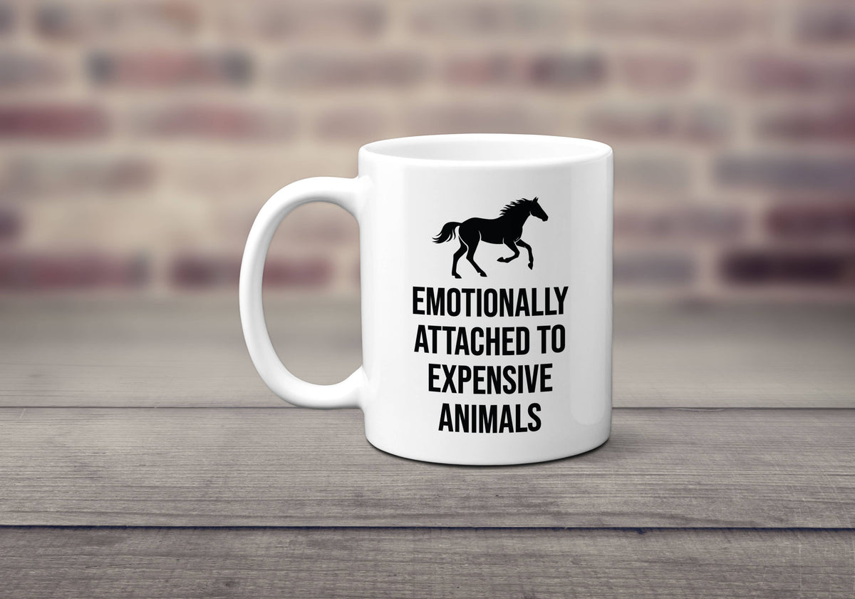 Horse Funny Coffee Mug, 11 oz and 15 oz Equestrian Gift Barn: 15oz
