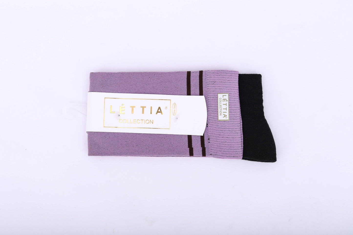 Lettia EquiFine Padded Sock: Black Forest / STD