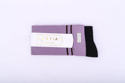 Lettia EquiFine Padded Sock: Black Forest / STD