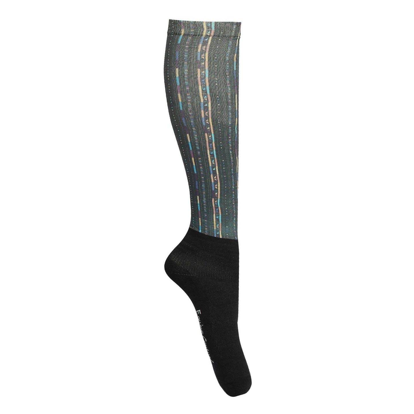 Equine Couture OTC Boot Socks: Cheeky Giraffe