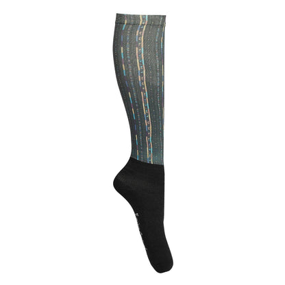 Equine Couture OTC Boot Socks: Cheeky Giraffe