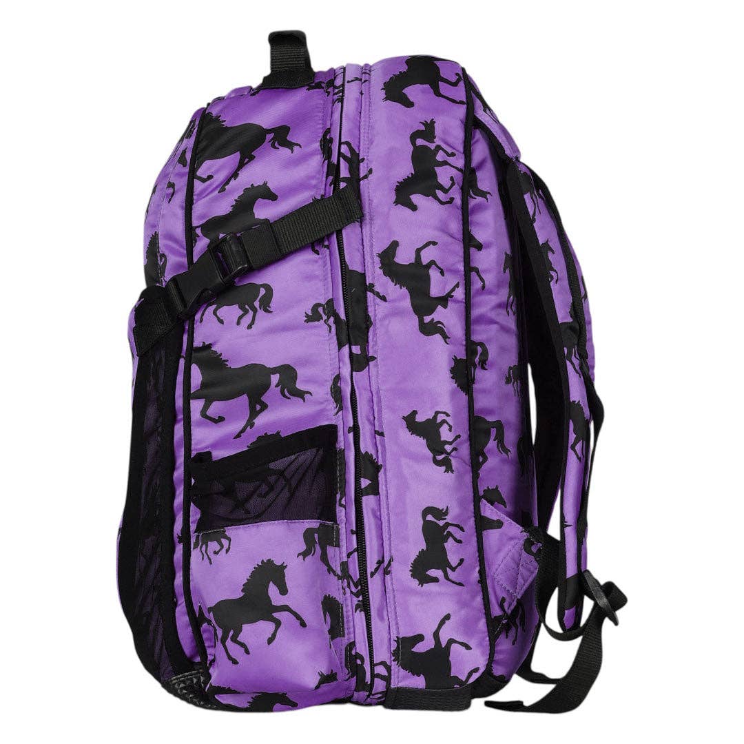 AWST Int'l Lila Equestrian Backpack: Turquoise / STD