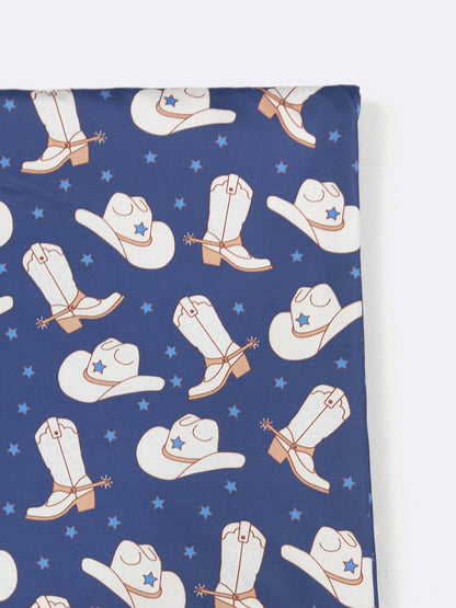 Blue Star Boots Blanket