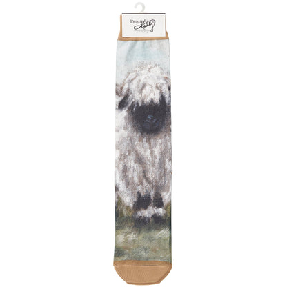 Valais Blacknose Sheep Socks
