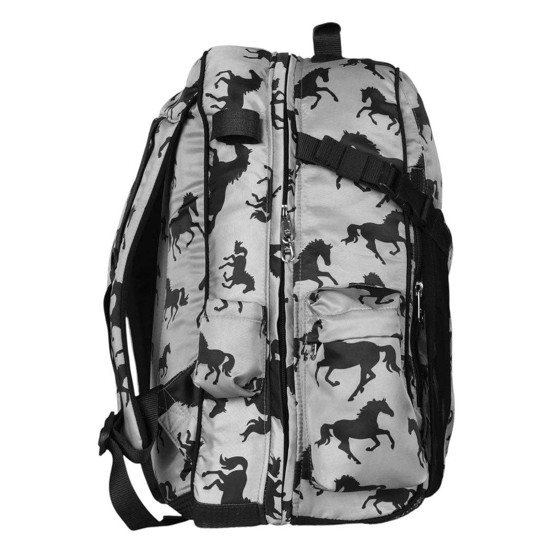 AWST Int'l Lila Equestrian Backpack: Turquoise / STD