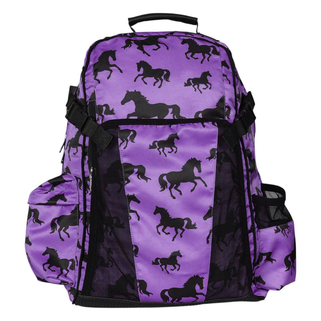 AWST Int'l Lila Equestrian Backpack: Turquoise / STD