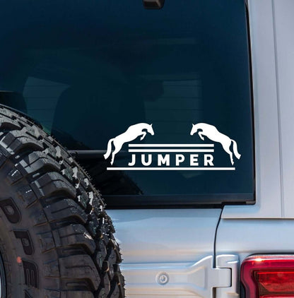 Dapplebay Jumper - Vinyl Decal: White / STD