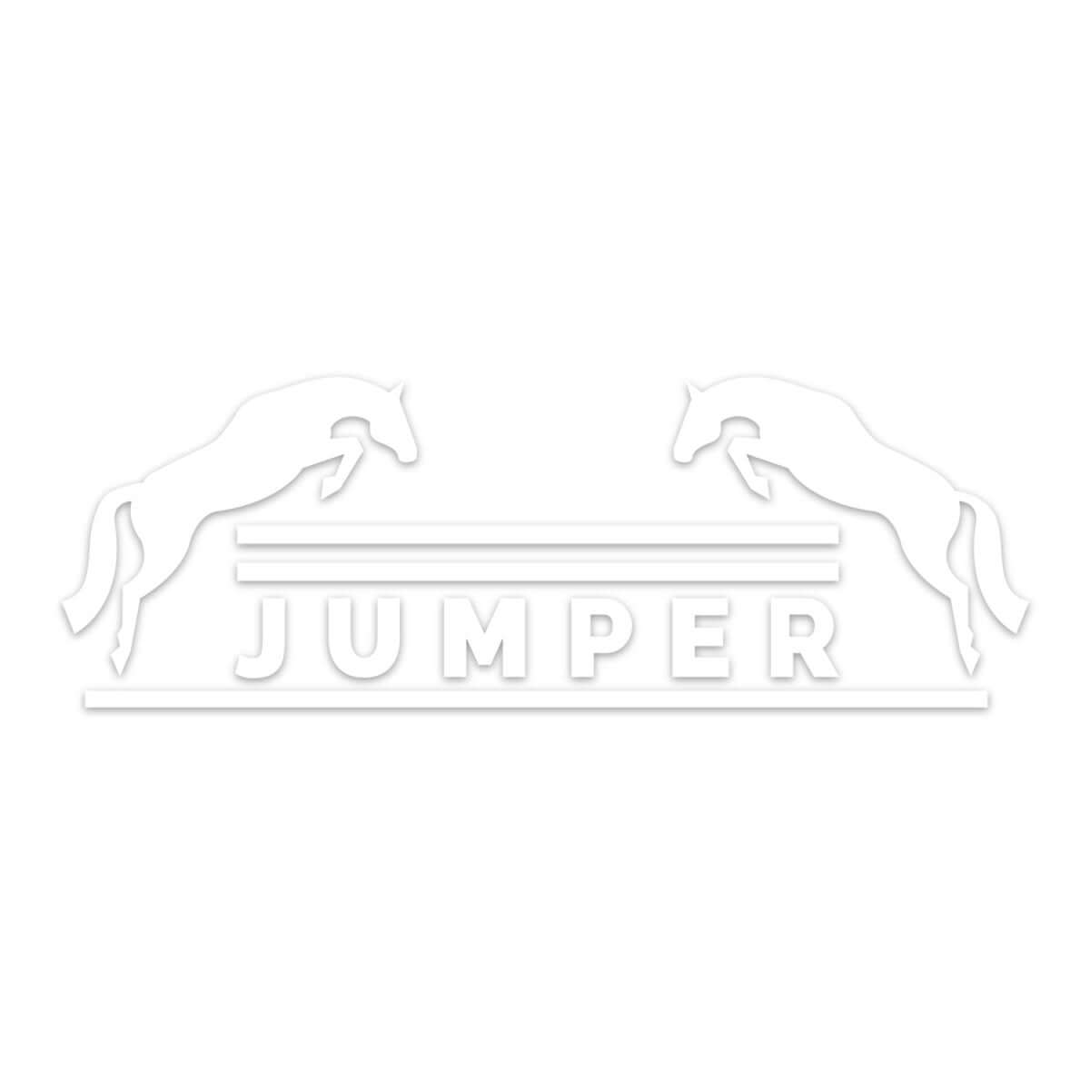 Dapplebay Jumper - Vinyl Decal: White / STD