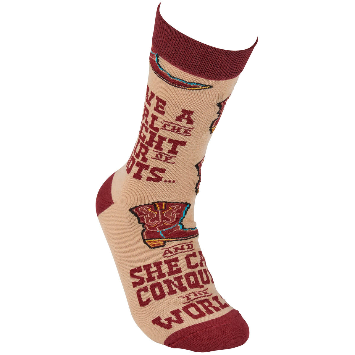 Give A Girl Boots Socks