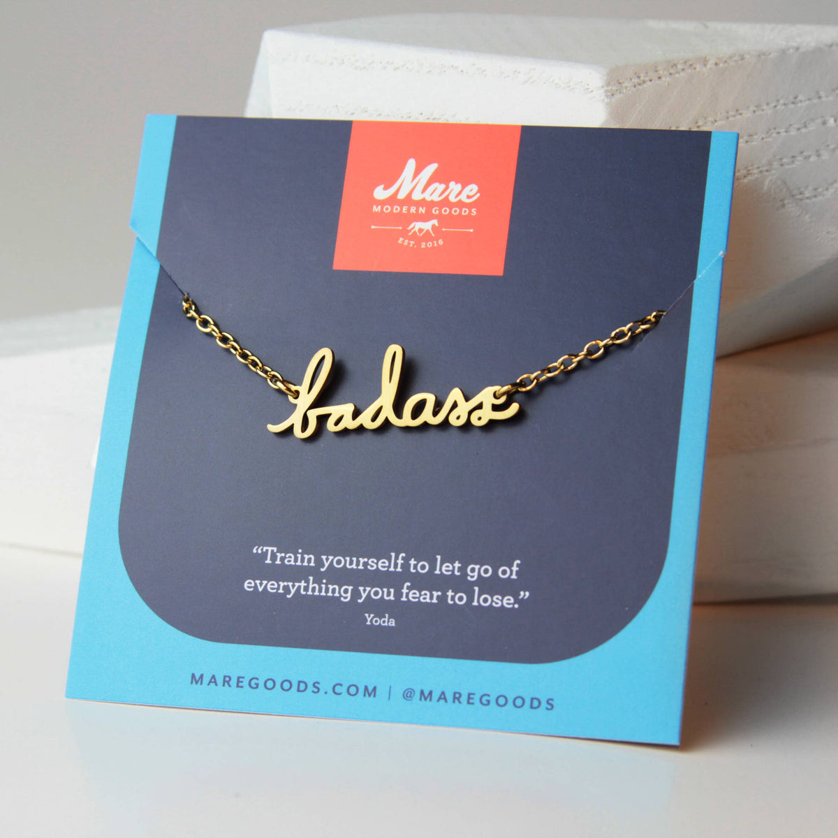 Badass Pendant Gold