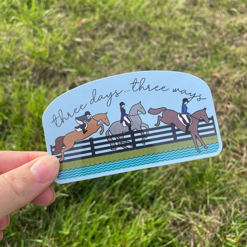 Dapplebay Eventing Sticker Pack: Multi