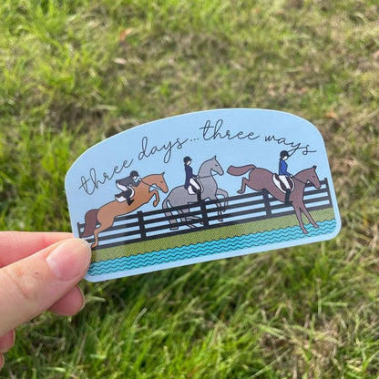 Dapplebay Eventing Sticker Pack: Multi