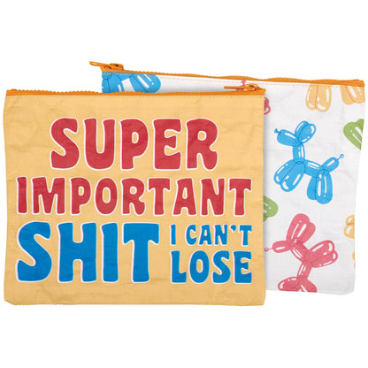 Super Important Zipper Pouch