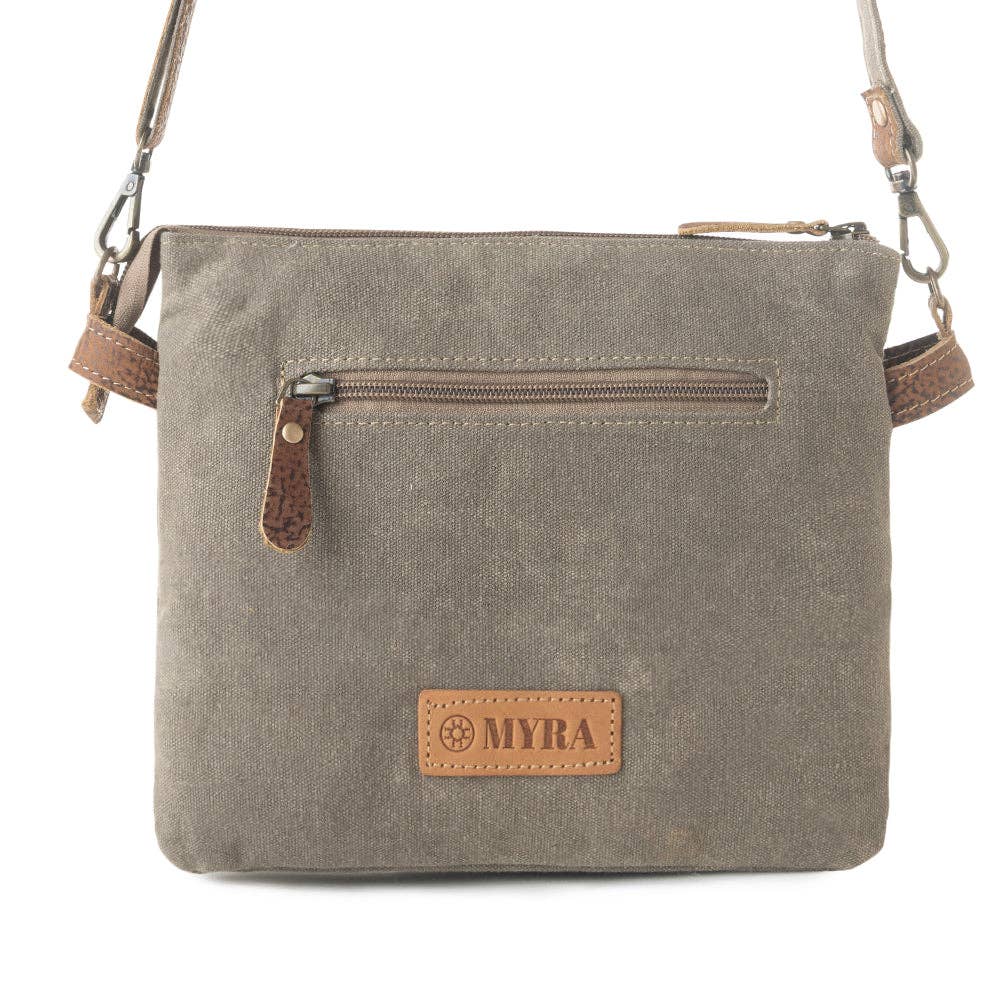 Inkwild Vintage Crossbody Bag for Women in rust with fringe detail: Rust
