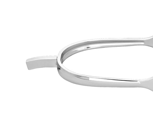 Spur Herm Sprenger - ULTRA Fit Spurs with Balkenhol Fastening - Slanted, Slim, Flat, & Blunt & Beveled Slanting  Neck End