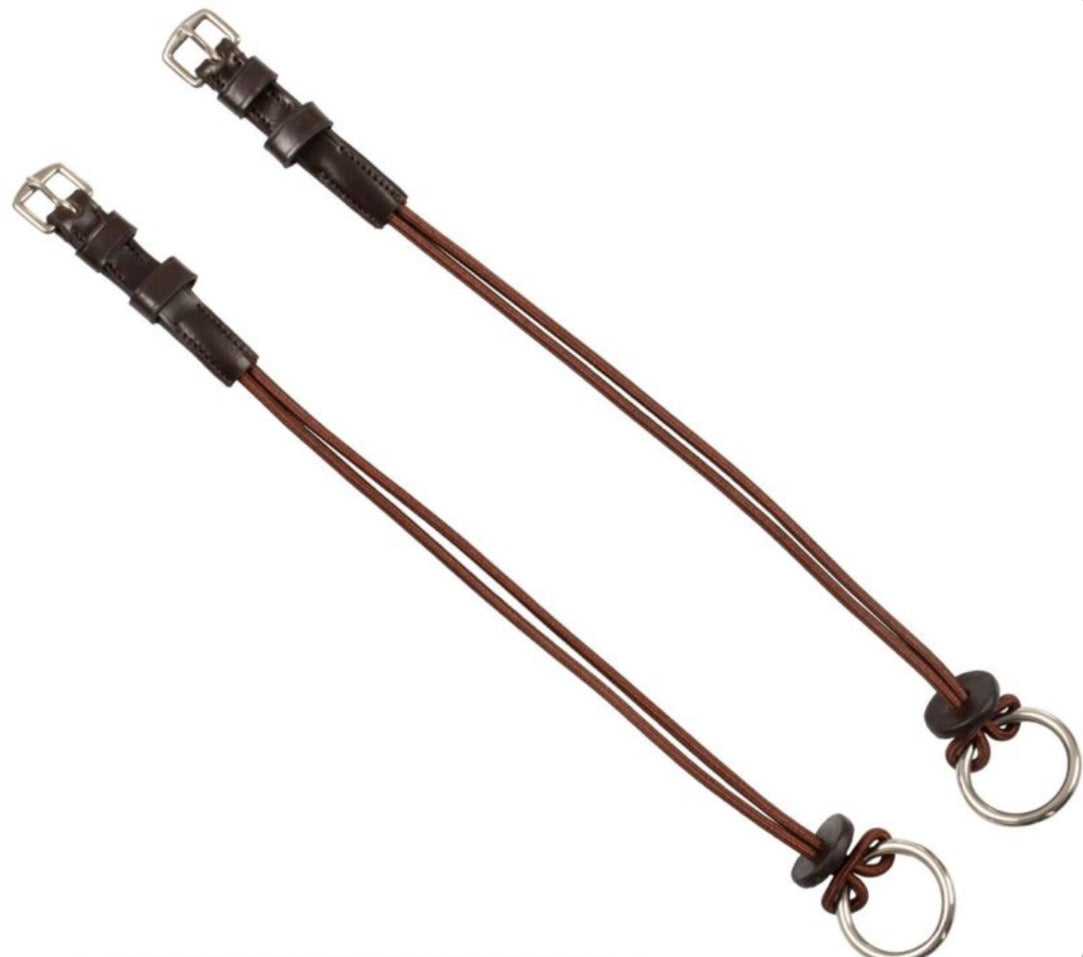Gag Stubben Leather Cheeks Brown Ebony
