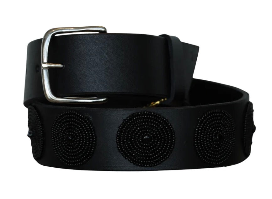 Belt TKC Black Disc Belt in Standard Width - The Kenyan Collection