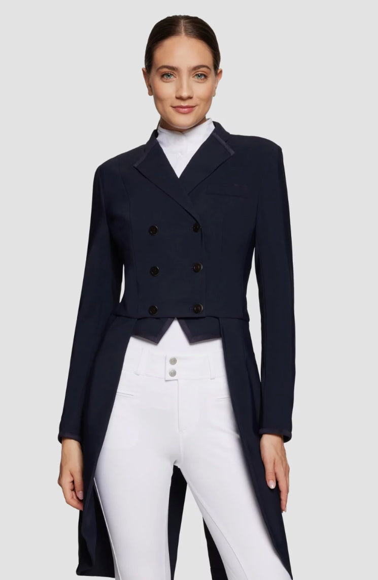 Samshield Ladies Shadbelly Darkline Black - Perfect for Derby’s or Dressage A25