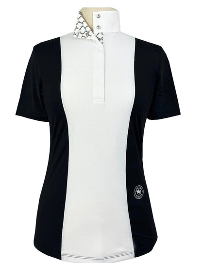 Essex Classics Ladies Luna II Short Sleeve Reins & Bits  Performance Show Shirt